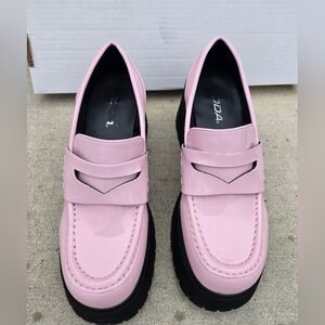 Soda Chunky Platform Loafers